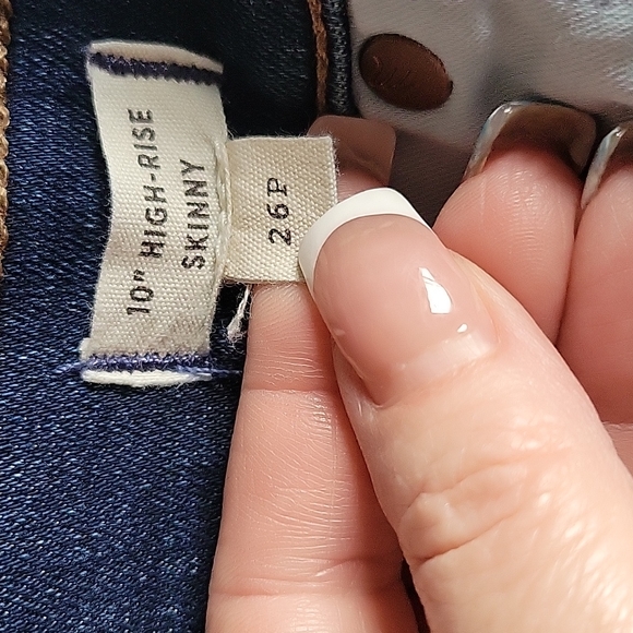 🌻 Madewell Women's 10" High-rise Skinny Jeans Size 26P - Picture 9 of 9